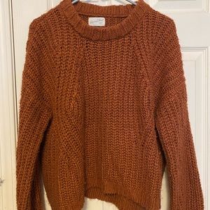 chunky sweater